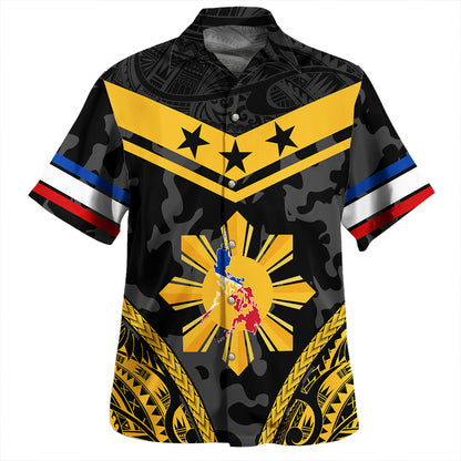 Philippines Custom Hawaiian Shirt Filipino Heritage Blood Inside Me