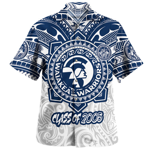 Hawaii Hawaiian Shirt Custom Waiakea High School Super Waiakea Warriors Tribal Style