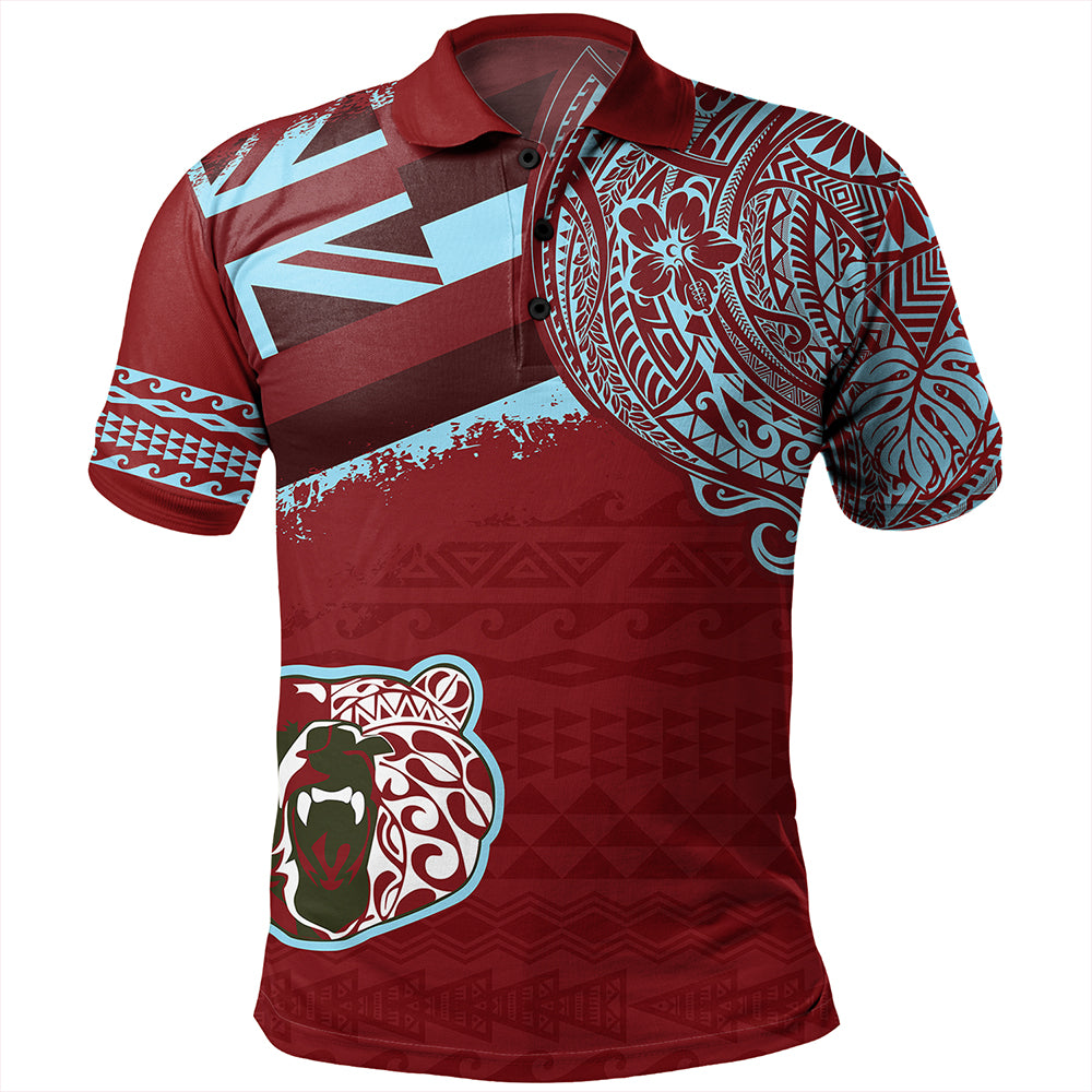 Hawaii Polo Shirt Henry Perrine Baldwin High School With Crest Style