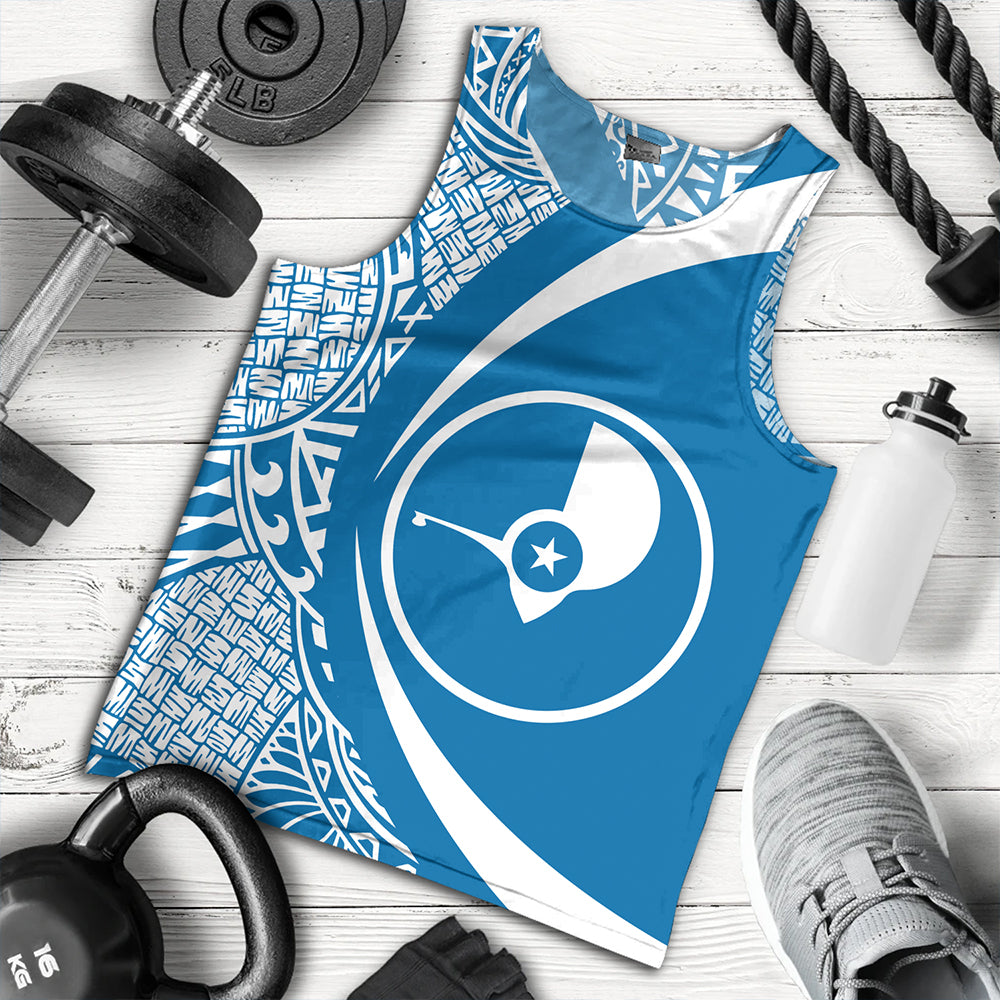 Yap Tank Top Coat Of Arm Lauhala Circle