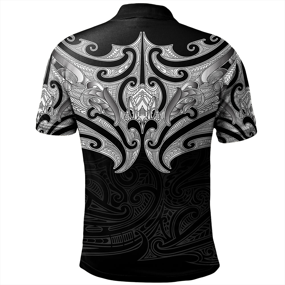 New Zealand Polo Shirt Maori Pattern