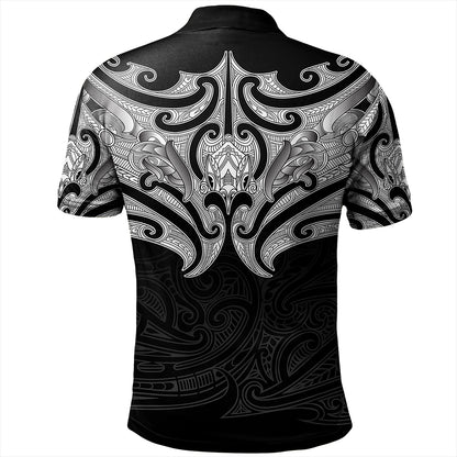 New Zealand Polo Shirt Maori Pattern
