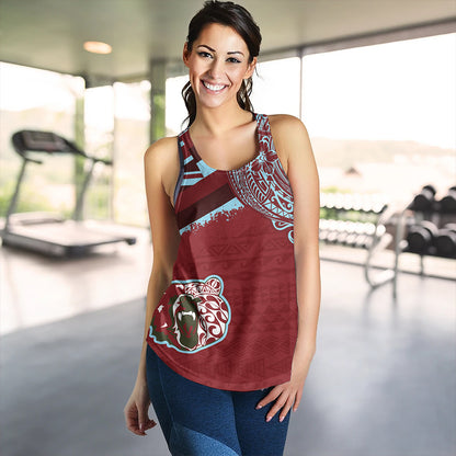 Hawaii Women Tank Henry Perrine Baldwin High School With Crest Style