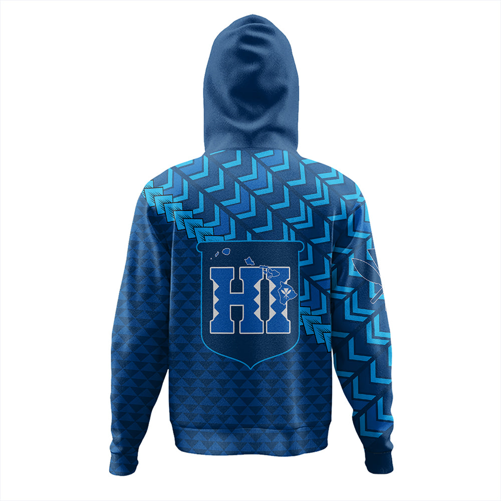 Hawaiian Hoodie Kanaka Maoli Kakau Style