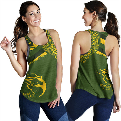 Hawaii Women Tank Honokaa High And Intermediate School With Crest Style