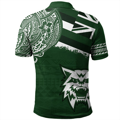 Hawaii Polo Shirt Konawaena High School With Crest Style