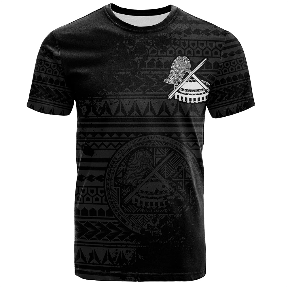 Seal American Samoa T-Shirt Grunge Simple Style