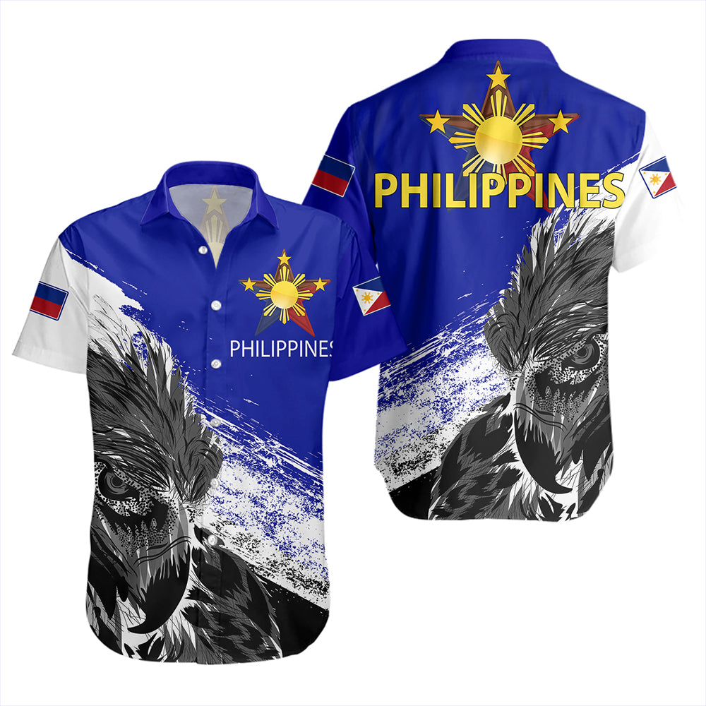 Philippines Short Sleeve Shirt The Eagle Animal Of The Fraternity