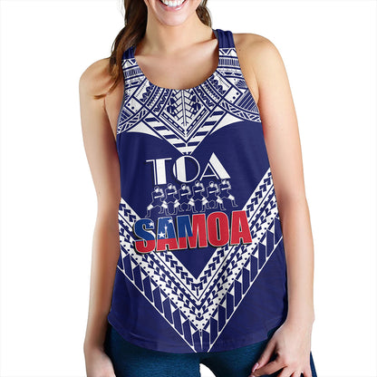 (Customize Personalize) Toa Samoa RLS Warriors Siva Tau Women Tank