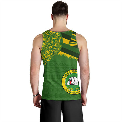 Hawaii Tank Top Kaimuki High School With Crest Style