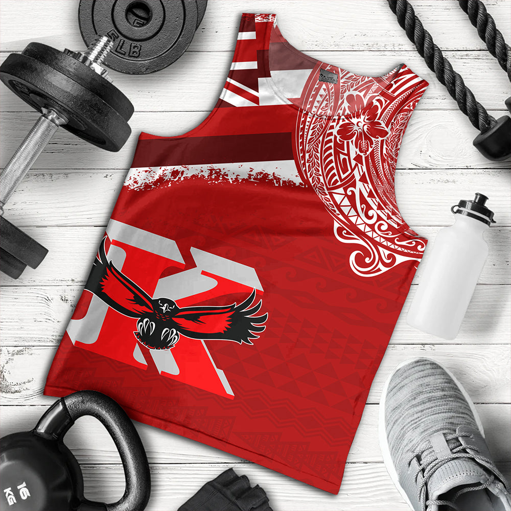 Hawaii Tank Top Kauai High School With Crest Style