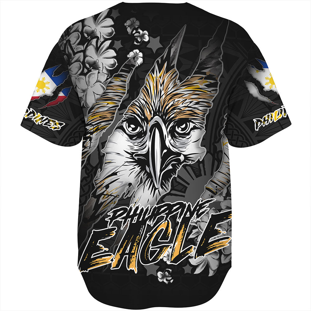 Philippines Custom Baseball Shirt Filipino Heritage Blood Inside Me