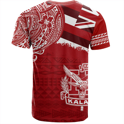 Hawaii T-Shirt Kalani High School With Crest Style