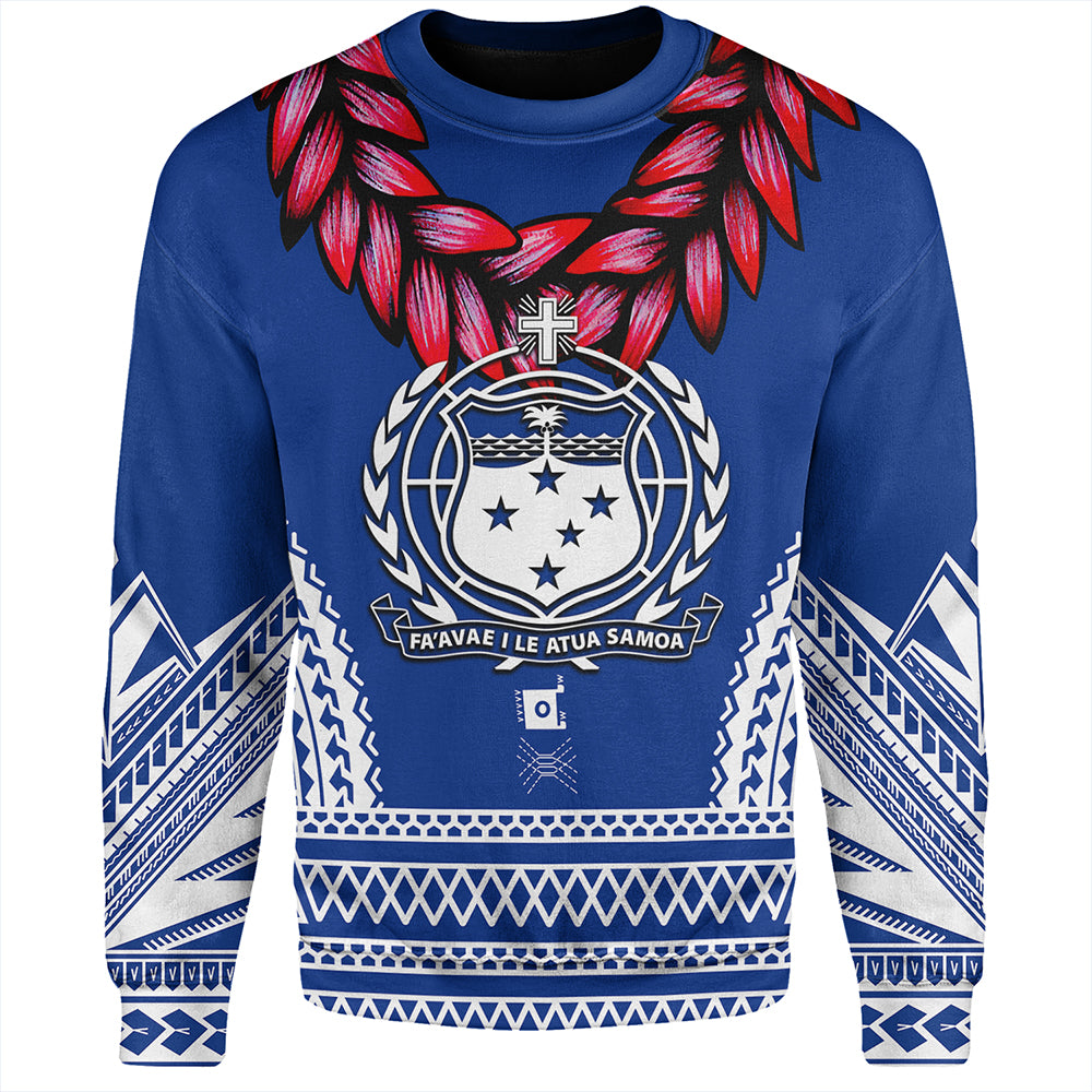 The Samoan Chief Sweatshirt Blue