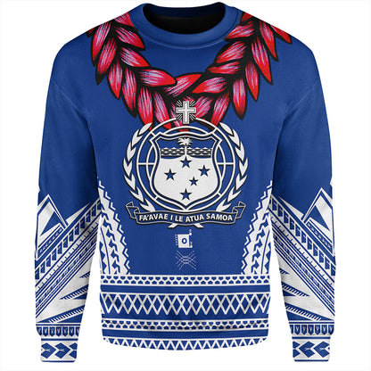 The Samoan Chief Sweatshirt Blue