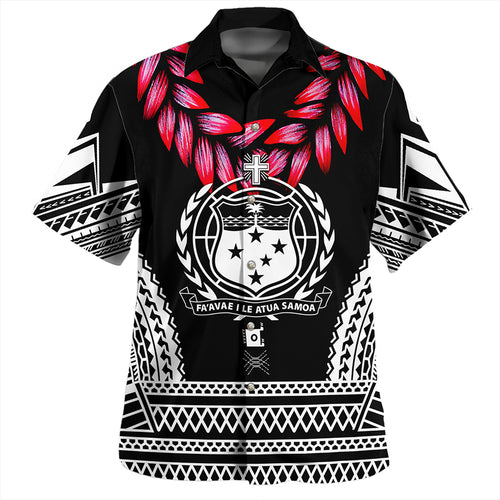 The Samoan Chief Hawaiian Shirt Black