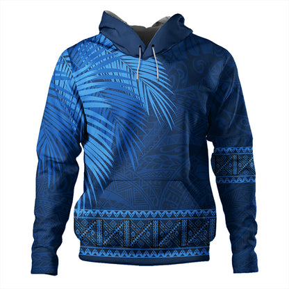 Samoa Hoodie Masi Dobby Fabric Leaves