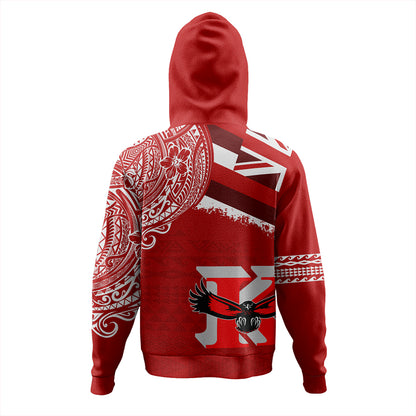 Hawaii Hoodie Kauai High School With Crest Style