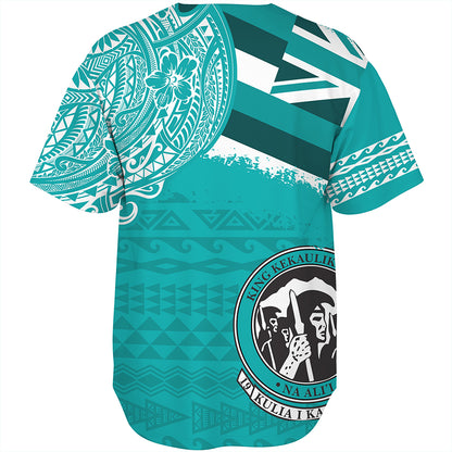 Hawaii Baseball Shirt King Kekaulike High School With Crest Style