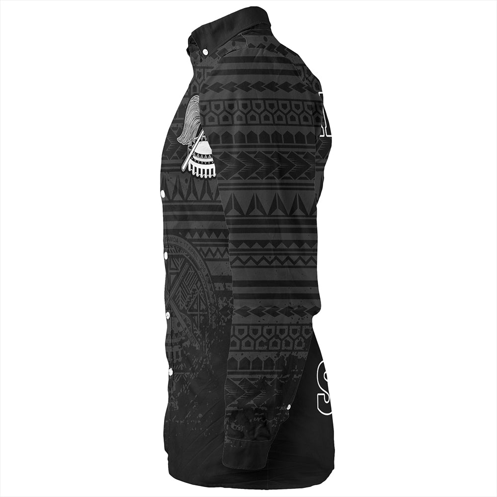 Seal American Samoa Long Sleeve Shirt Grunge Simple Style