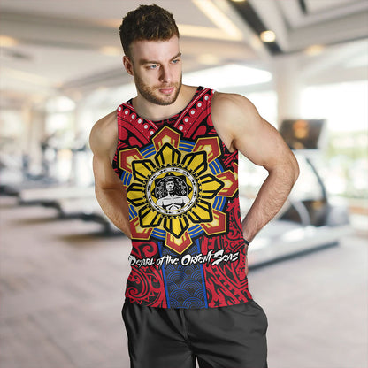 Philippines Tank Top The Story of Lapu-Lapu Pearl of the Orient Seas Tribal Pride