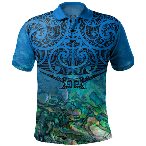 New Zealand Polo Shirt Maori Papua Shell