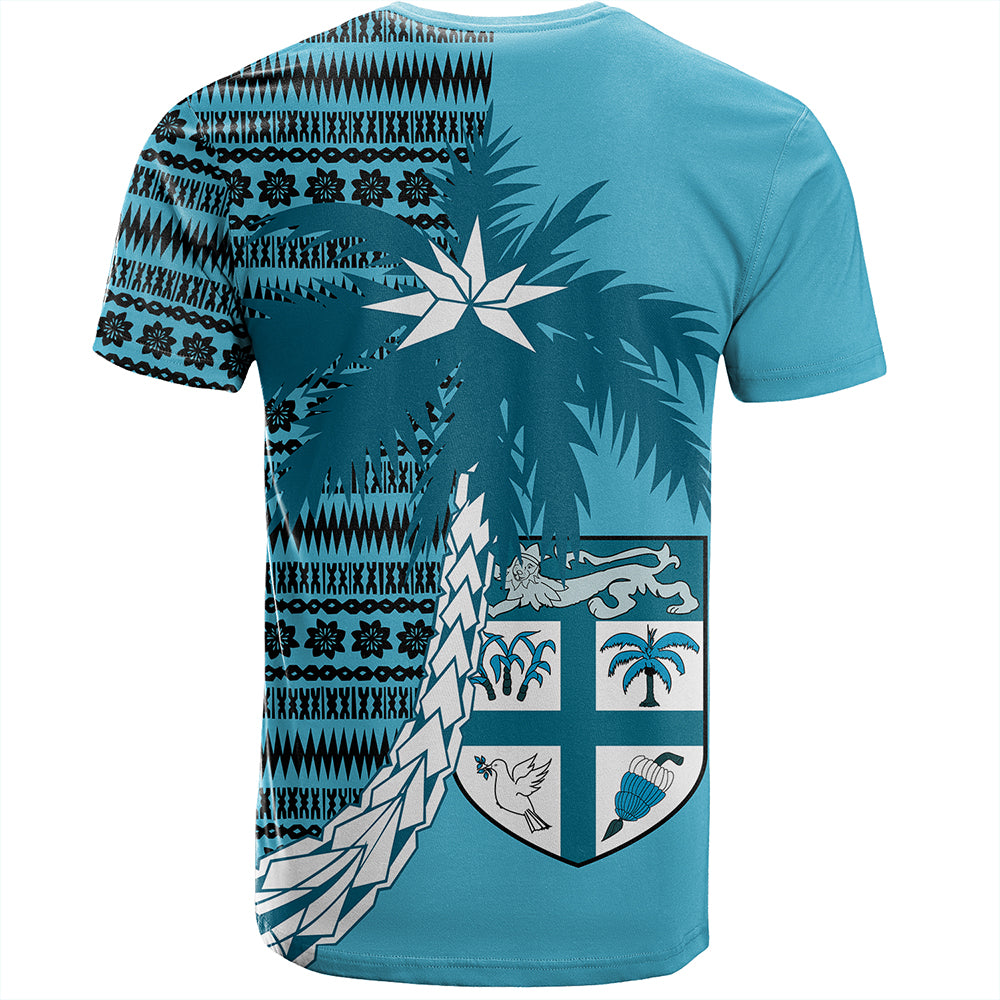 Fiji T-Shirt Fiji Tapa Coconut