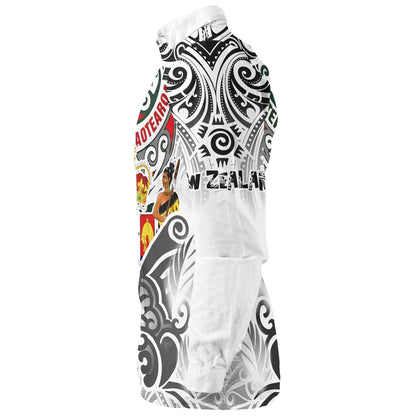 New Zealand Aotearoa Long Sleeve Shirt Maori Traditional Hongi - The Breath Of Life Coat Of Arms Tribal Patterns