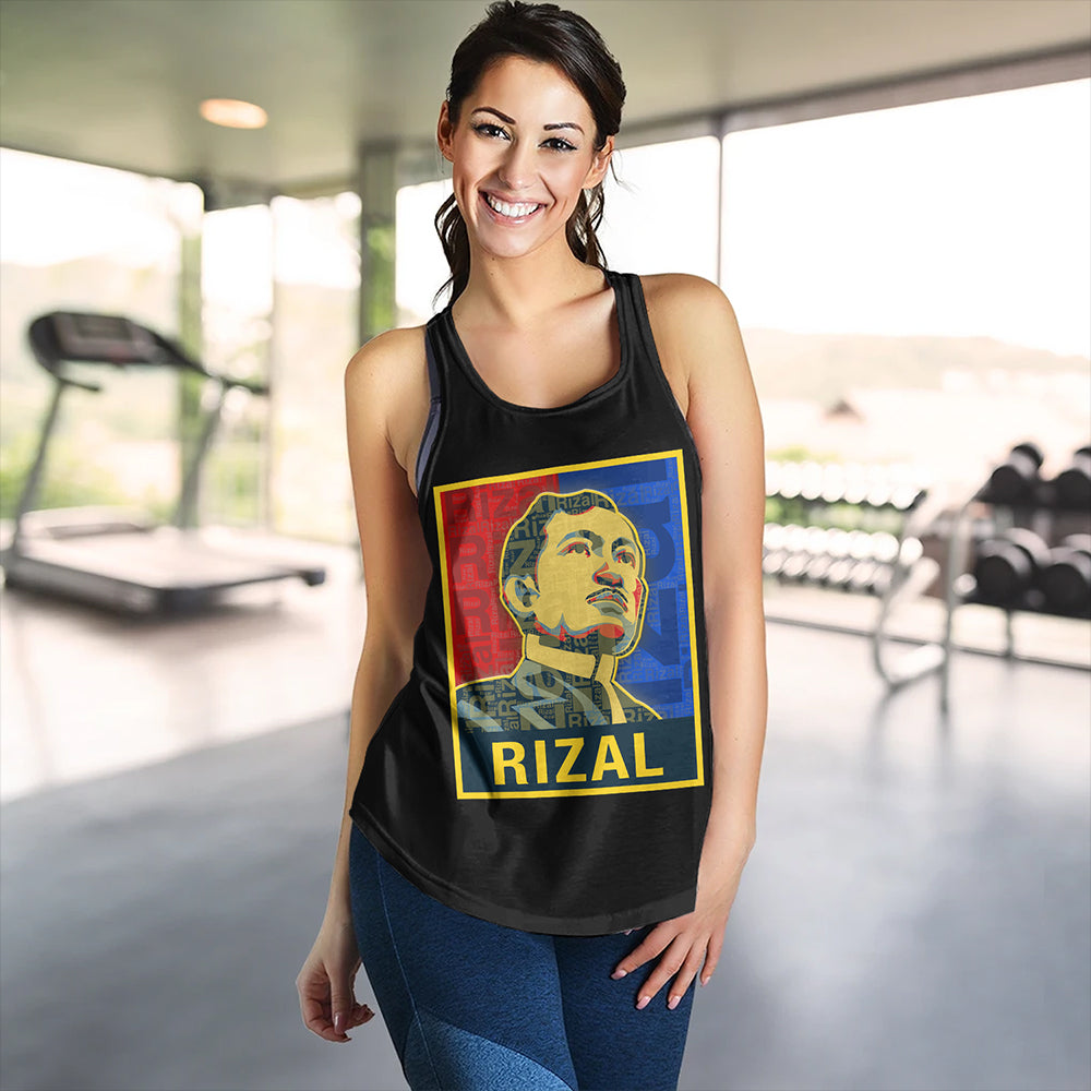 Philippines Women Tank Rizal Day Flag