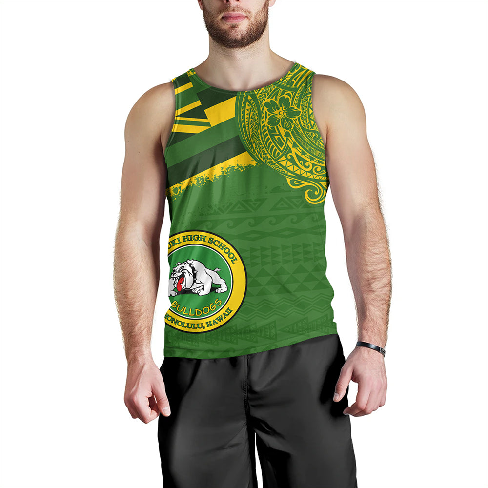 Hawaii Tank Top Kaimuki High School With Crest Style