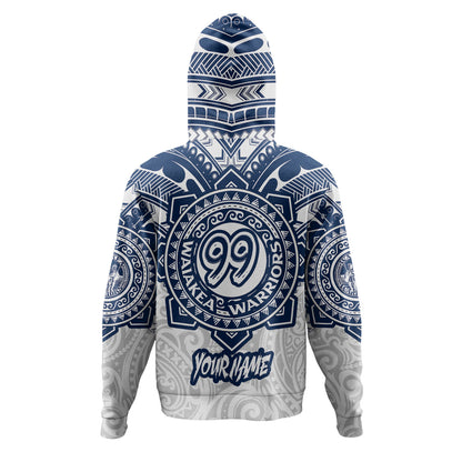 Hawaii Hoodie Custom Waiakea High School Super Waiakea Warriors Tribal Style