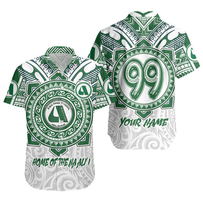 Hawaii Short Sleeve Shirt Custom Aiea High School Home Of The Na Ali'i Tribal Style