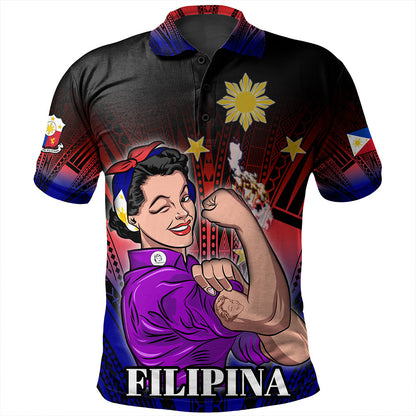 Philippines Filipinos Polo Shirt - Proud Filipina Style