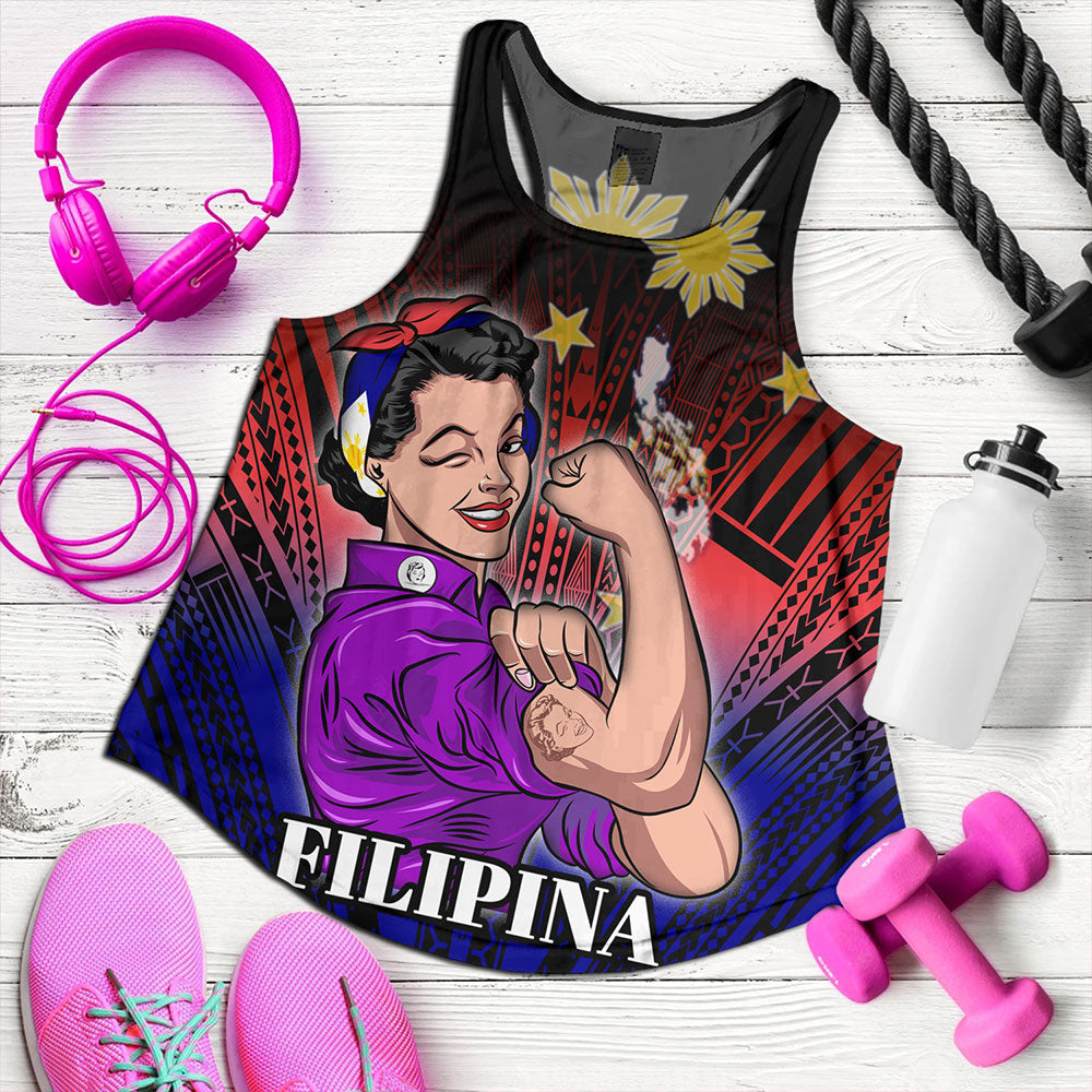 Philippines Filipinos Women Tank - Proud Filipina Style