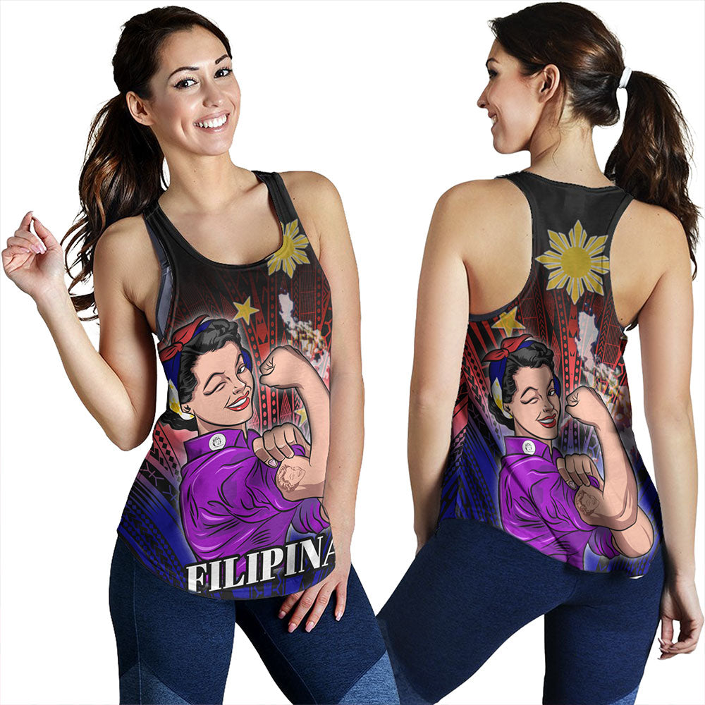 Philippines Filipinos Women Tank - Proud Filipina Style