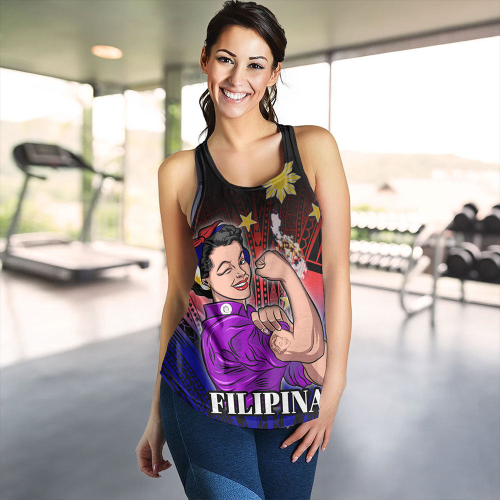 Philippines Filipinos Women Tank - Proud Filipina Style