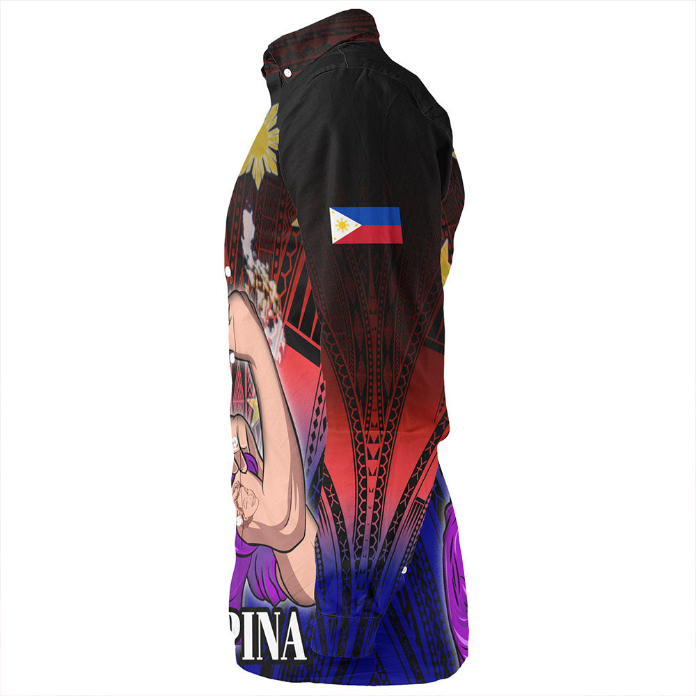 Philippines Filipinos Long Sleeve Shirt Proud Filipina Style