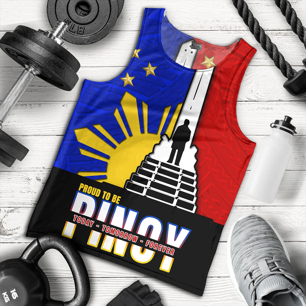 Philippines Filipinos Tank Top - Proud To Be Pinoy Rizal Park