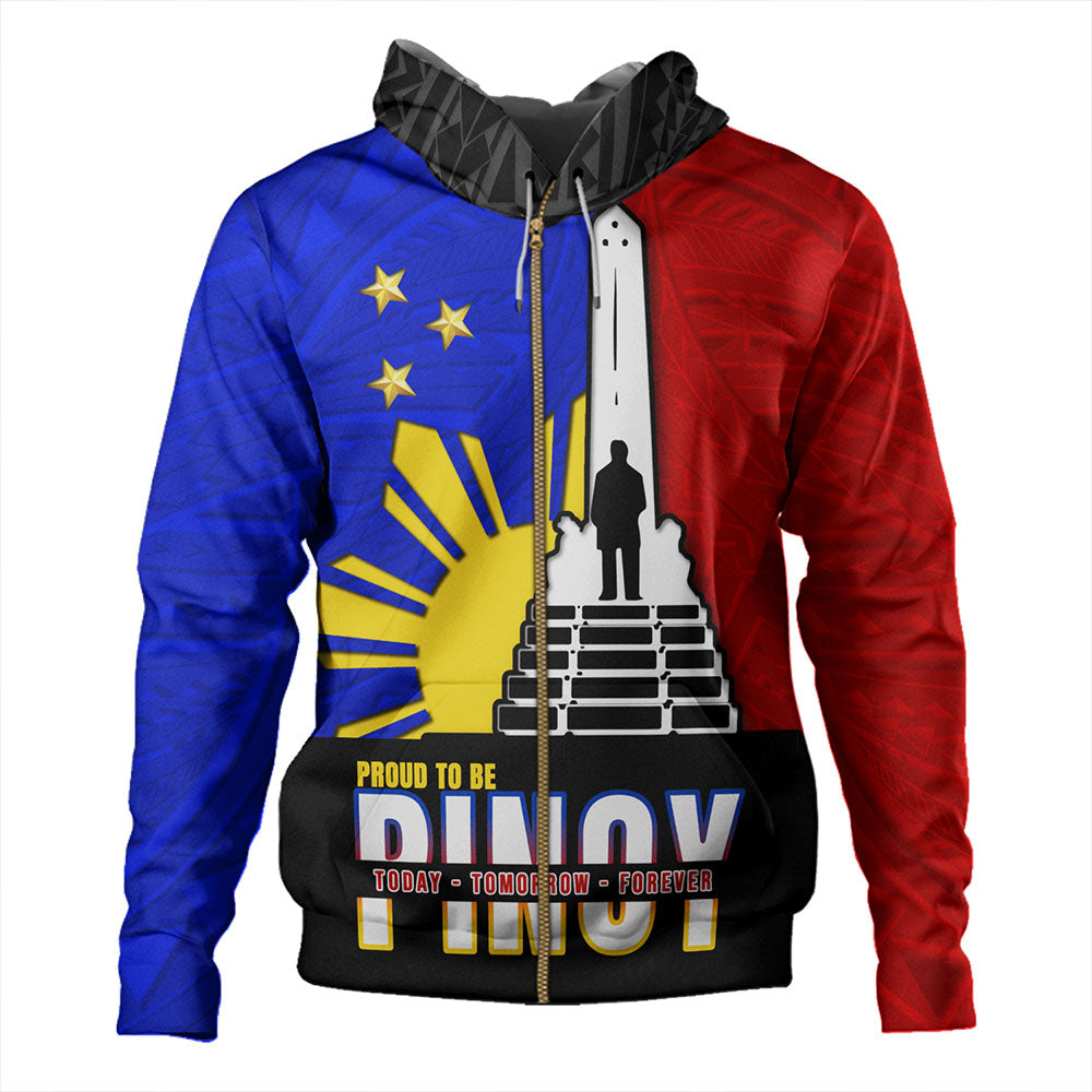 Philippines Filipinos Hoodie - Proud To Be Pinoy Rizal Park