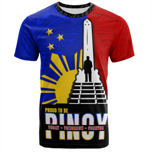 Philippines Filipinos T-Shirt - Proud To Be Pinoy Rizal Park
