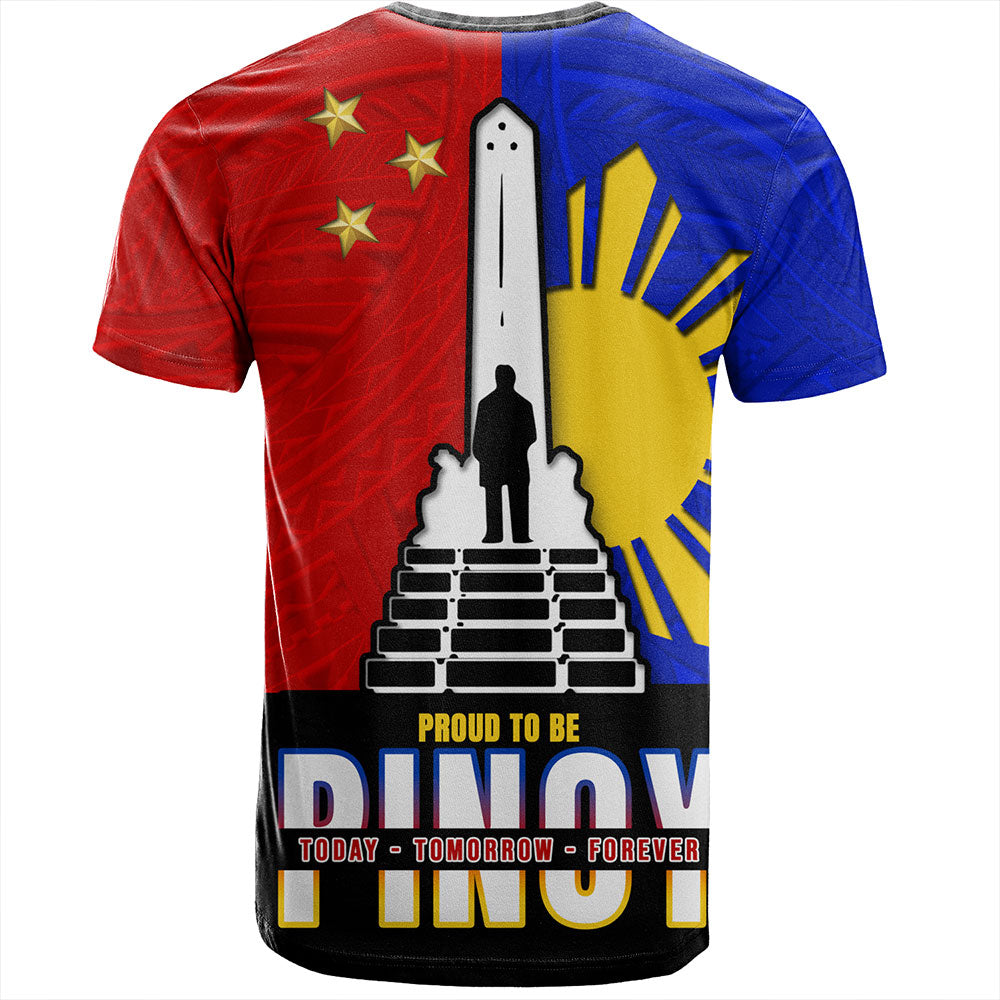 Philippines Filipinos T-Shirt - Proud To Be Pinoy Rizal Park