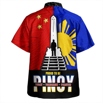 Philippines Filipinos Hawaiian Shirt - Proud To Be Pinoy Rizal Park