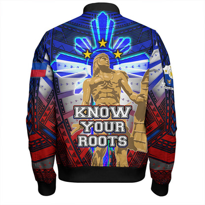 Philippines Filipinos Bomber Jacket Lapu Lapu Know Your Roots