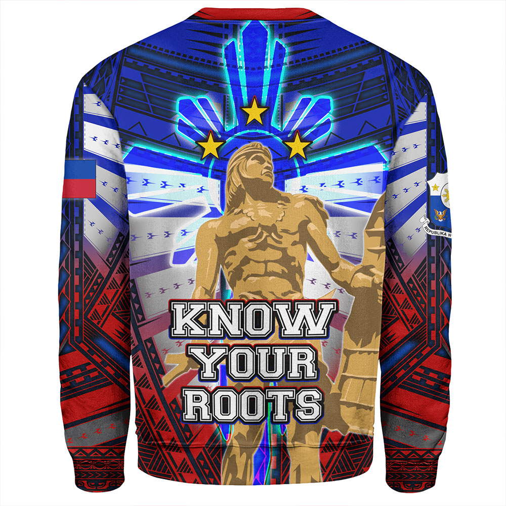 Philippines Filipinos Sweatshirt Lapu Lapu Know Your Roots