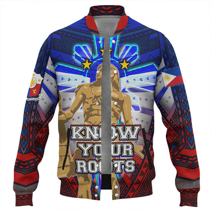 Philippines Filipinos Baseball Jacket Lapu Lapu Know Your Roots