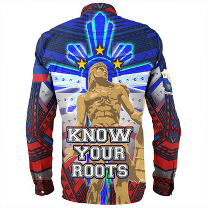 Philippines Filipinos Long Sleeve Shirt Lapu Lapu Know Your Roots
