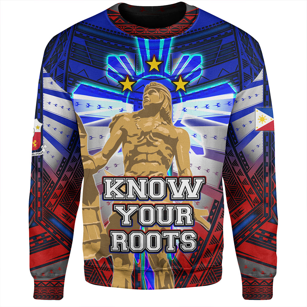 Philippines Filipinos Sweatshirt Lapu Lapu Know Your Roots