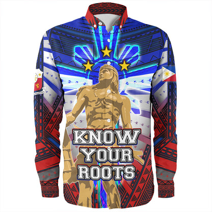 Philippines Filipinos Long Sleeve Shirt Lapu Lapu Know Your Roots