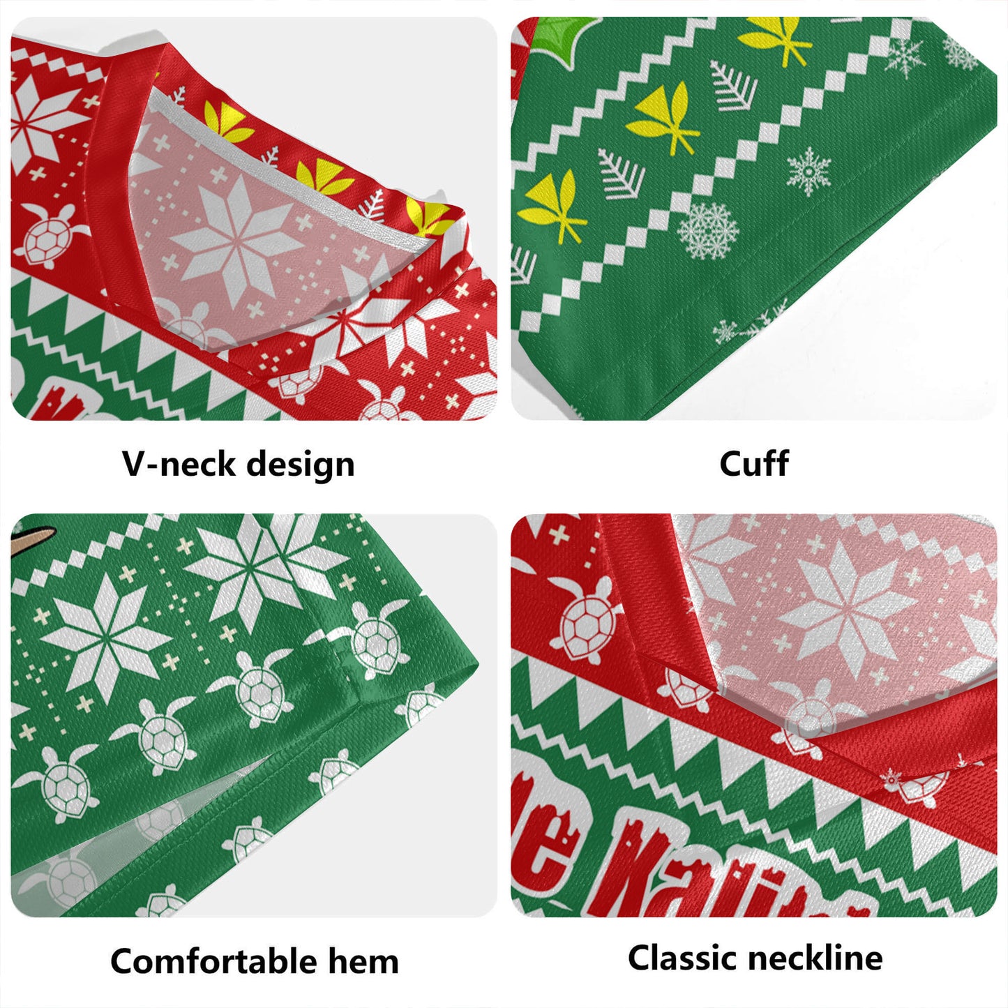 Hawaii Rugby Jersey Pineapple Christmas Tree Kanaka Maoli Pattern