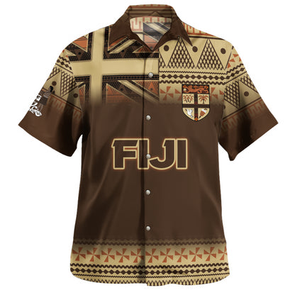 Fiji Hawaiian Shirt Noqu Suva Palm Tree Traditional Patterns